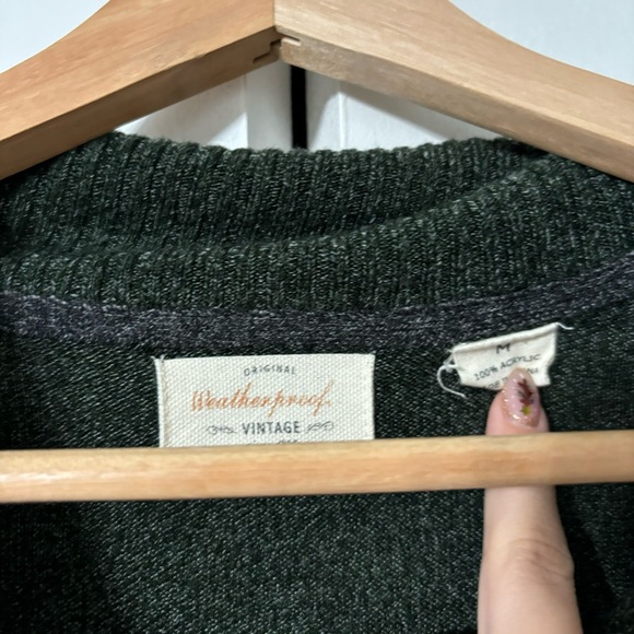 Weatherproof Men's Dark Green Sweater - Picture 3 of 3